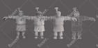 make 3d character from 1 picture
