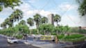 create 3d render for landscape design, backyard, garden, patio, pool in 24 hours