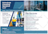 make professional flyer design or brochure design