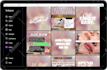 create luxury instagram branding for beauty and wellness brands