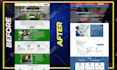build wix website design and redesign for real estate business