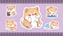 draw cute kawaii animal character for sticker, mascot and branding