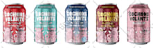 design energy drink can and beverage bottle label packaging