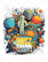 design stunning ai generated posters covers or tshirt art