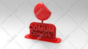 make 3d model from 2d logo, image