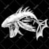 draw dark art animal illustration