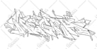 draw a cool unique graffiti for you