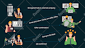 design flat vector illustrations for web and print