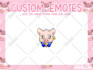 create custom and cute twitch and discord emotes