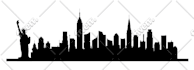 do city silhouette landscape silhouette skyline illustration