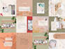 create custom and editable instagram templates for you