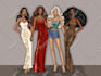 draw a fashion illustration, sketch, or design collection