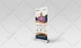 design a retractable or roll up banner
