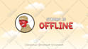 create lofi animated loop video, brb, starting soon, offline screen for stream