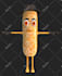 create stylized 3d character for your game or animation