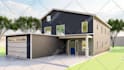 convert floor plan to exterior, interior 3d model and render