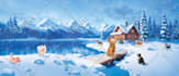 design fantasy magical landscape and all concept art