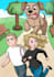 draw cute children comic cartoon in this style