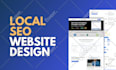 high converting elementor landing pages, clean UI, figma to wordpress rebuild
