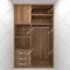 do your kitchen interior design, rendering  by an architect