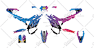 design a professional mx dirt bike wrap decal