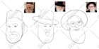 draw minimalist one line portrait for unique gift