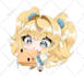 draw a super cute and sparkly custom chibi