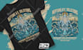 create illustrations for t shirts clothing merch in 24 hours