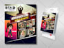design a promotional poster and social media poster
