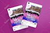 do exceptional event flyer design, postcard or church flyer