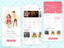 build a complete flutter mobile app just like these