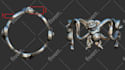 3d sculpting ring, pendant, or any jewelry in organic style