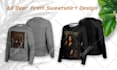 do sublimation hoodie, sweatshirt, and all over print design