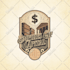 design a vintage hand drawn engraving logo illustration