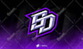 design professional esport logo initials twitch youtube