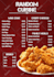 make doordash, grubhub and ubereats menu with modifiers