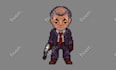 create pixel art character animation for your game