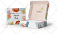 box design, mailer subscription box design, mockup
