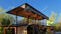 do realistic 3d farmhouse and building renderings