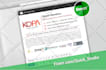 design HTML email signature with animated logo for business