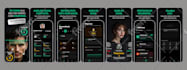 design app screenshots for play store and app store