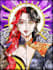 create a custom fantasy illustration in digital vitral style