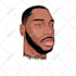 make your face into a cartoon vektor art portrait