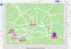 make a flat map illustration for you