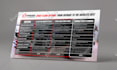 design packages comparison chart pricing table sell sheet any service price list