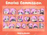 draw your twitch emotes, by junoko