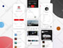 design mobile app screens UI UX in figma