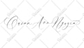 design calligraphy couple name for wedding invitation