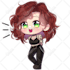 draw custom chibi art in cute anime style for fanart, vtuber, oc, or sticker