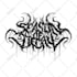 create brutal death thrash black metal band typography logo